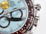 Daytona 126506 VSF 40mm SS 1:1 Best Edition Ice Blue Stick Dial on SS Bracelet SA4131 Super Clone - Görsel 12
