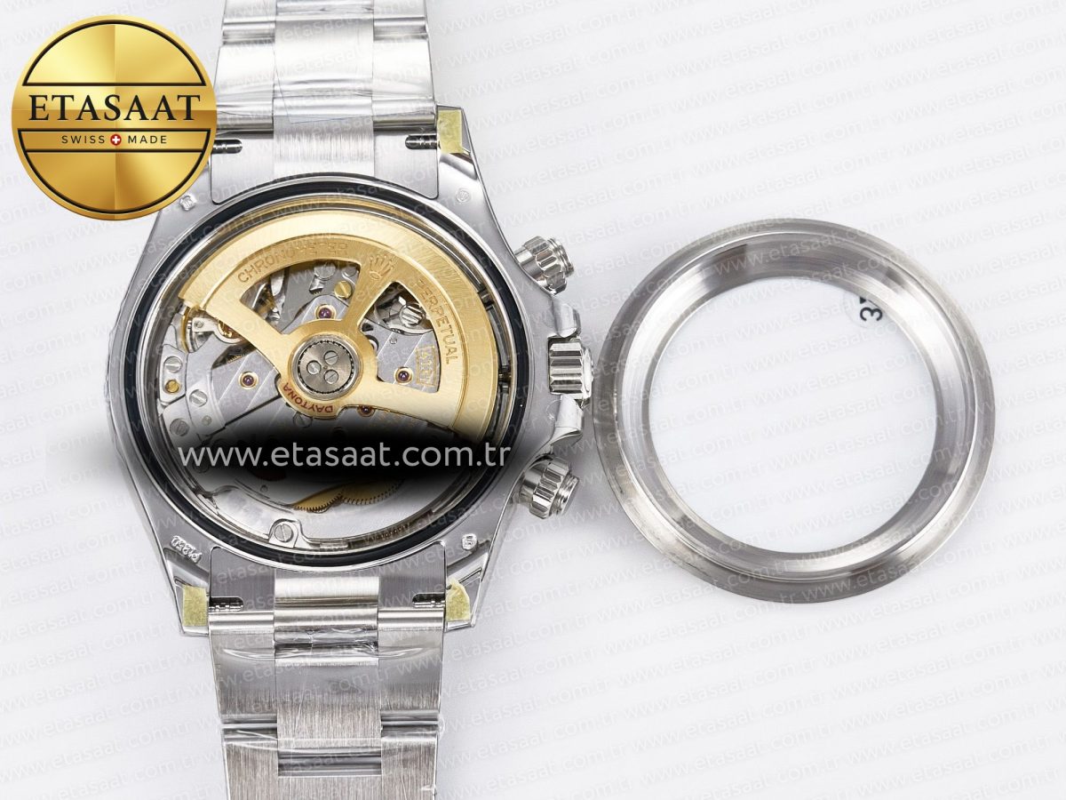 Daytona 126506 VSF 40mm SS 1:1 Best Edition Ice Blue Stick Dial on SS Bracelet SA4131 Super Clone - Görsel 18