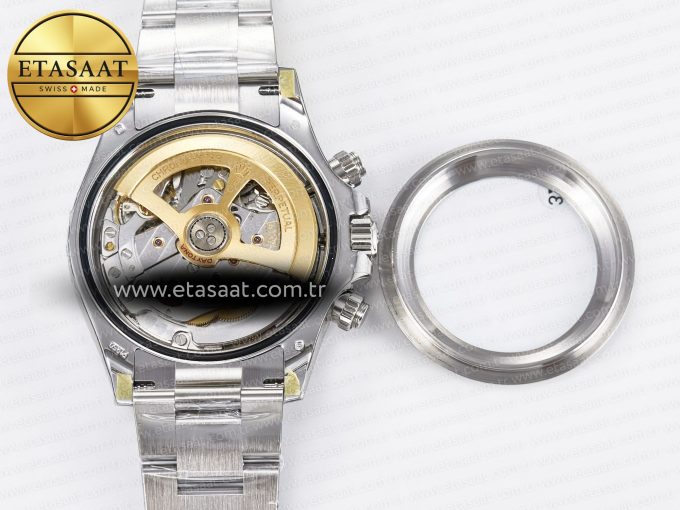 Daytona 126506 VSF 40mm SS 1:1 Best Edition Ice Blue Stick Dial on SS Bracelet SA4131 Super Clone - Görsel 18