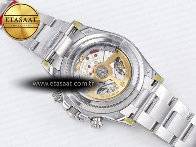 Daytona 126506 VSF 40mm SS 1:1 Best Edition Ice Blue Stick Dial on SS Bracelet SA4131 Super Clone - Görsel 21