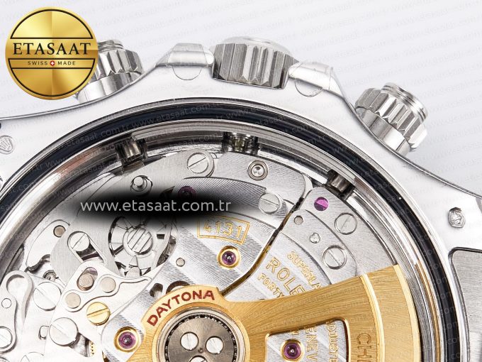 Daytona 126506 VSF 40mm SS 1:1 Best Edition Ice Blue Stick Dial on SS Bracelet SA4131 Super Clone - Görsel 24