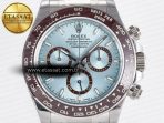Daytona 126506 VSF 40mm SS 1:1 Best Edition Ice Blue Stick Dial on SS Bracelet SA4131 Super Clone - Görsel 4