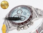 Daytona 126506 VSF 40mm SS 1:1 Best Edition Ice Blue Stick Dial on SS Bracelet SA4131 Super Clone - Görsel 6