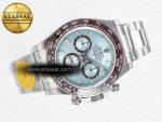 Daytona 126506 VSF 40mm SS 1:1 Best Edition Ice Blue Stick Dial on SS Bracelet SA4131 Super Clone - Görsel 8