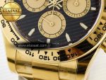 Daytona 126508 Clean 1:1 Best Edition Black/YG Dial on YG Bracelet SH4131 - Görsel 12