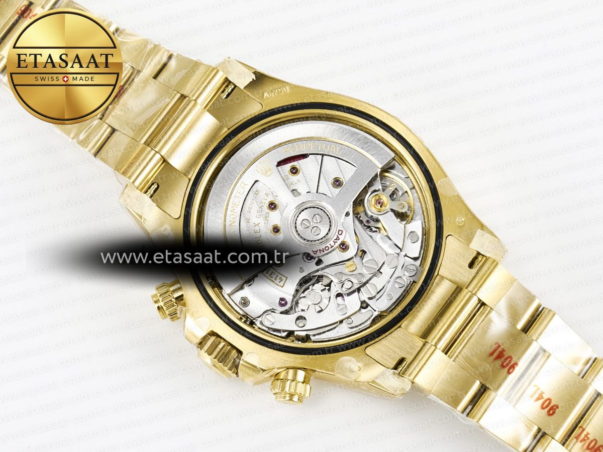 Daytona 126508 Clean 1:1 Best Edition Black/YG Dial on YG Bracelet SH4131 - Görsel 20