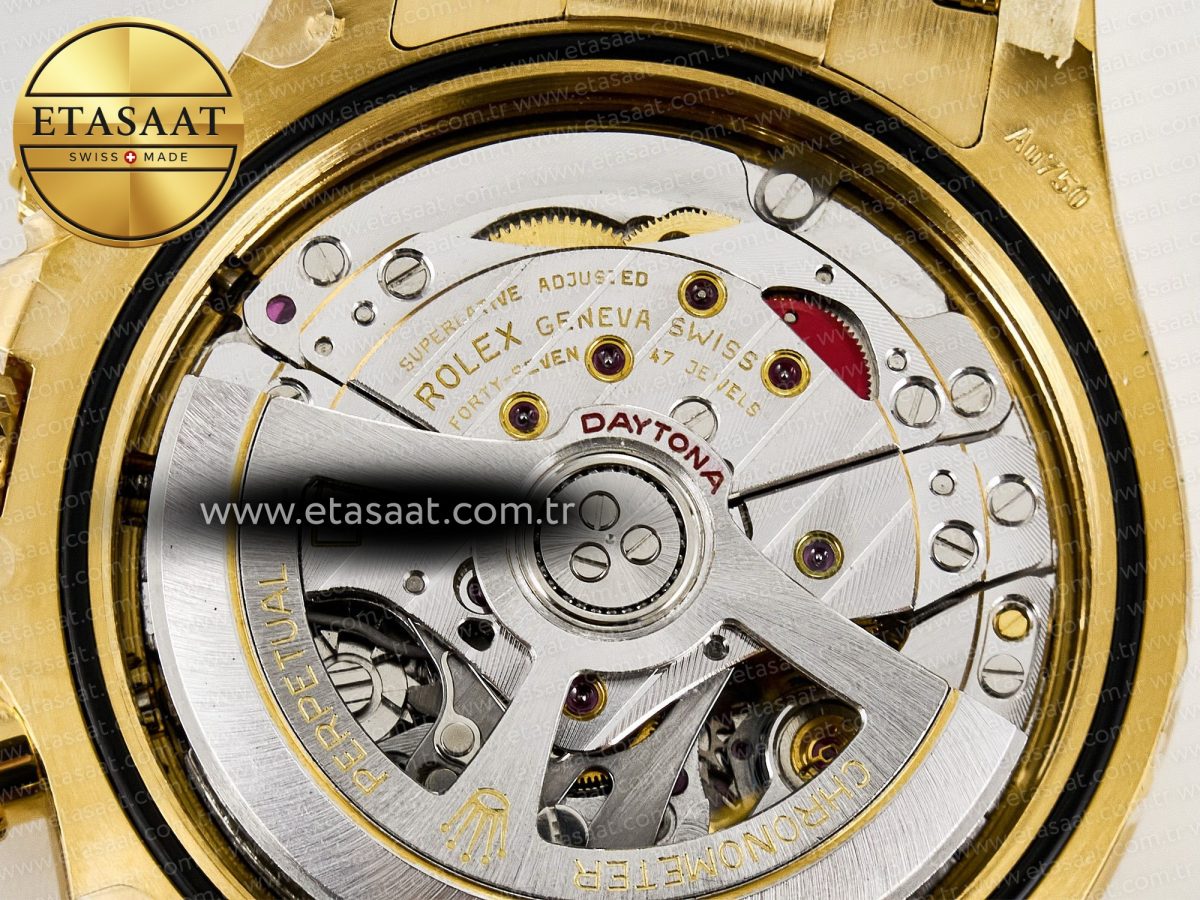 Daytona 126508 Clean 1:1 Best Edition Black/YG Dial on YG Bracelet SH4131 - Görsel 22