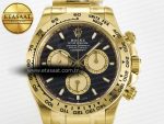 Daytona 126508 Clean 1:1 Best Edition Black/YG Dial on YG Bracelet SH4131 - Görsel 4