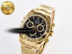 Daytona 126508 QF 1:1 Best Edition Black Dial on YG Braclet SH4131 V5 (48 Hours Power Reserve) - Görsel 2