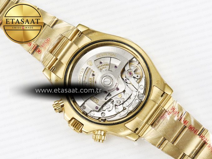 Daytona 126508 QF 1:1 Best Edition Black Dial on YG Braclet SH4131 V5 (48 Hours Power Reserve) - Görsel 20