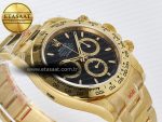 Daytona 126508 QF 1:1 Best Edition Black Dial on YG Braclet SH4131 V5 (48 Hours Power Reserve) - Görsel 7