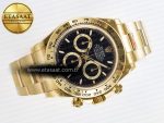 Daytona 126508 QF 1:1 Best Edition Black Dial on YG Braclet SH4131 V5 (48 Hours Power Reserve) - Görsel 8