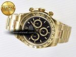 Daytona 126508 QF 1:1 Best Edition Black Dial on YG Braclet SH4131 V5 (48 Hours Power Reserve) - Görsel 9