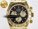 Daytona 126508 QF 1:1 Best Edition Black/YG Dial on YG Braclet SH4131 V5 (48 Hours Power Reserve) - Görsel 4