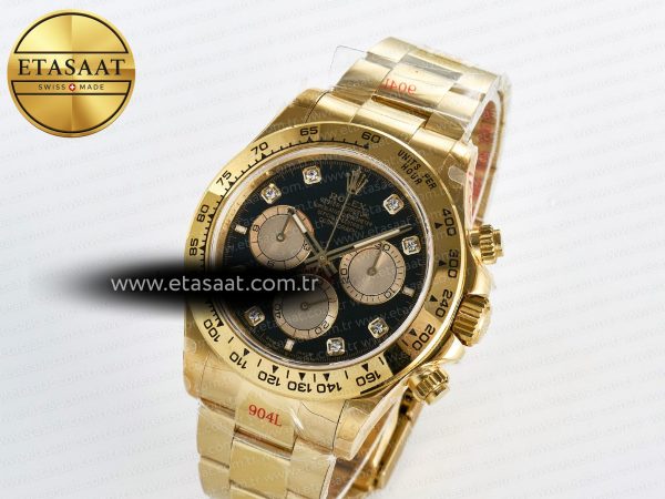 Rolex Daytona 126508 Diamonds YG Braclet SH4131