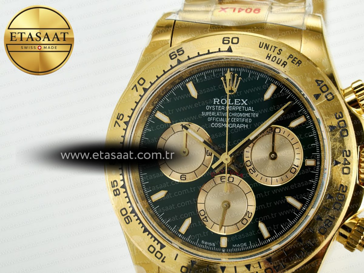 Daytona 126508 QF 1:1 Best Edition Green Dial On Oyster Bracelet SH4131 V6(Gain Weight) - Görsel 13