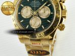 Daytona 126508 QF 1:1 Best Edition Green Dial On Oyster Bracelet SH4131 V6(Gain Weight) - Görsel 14