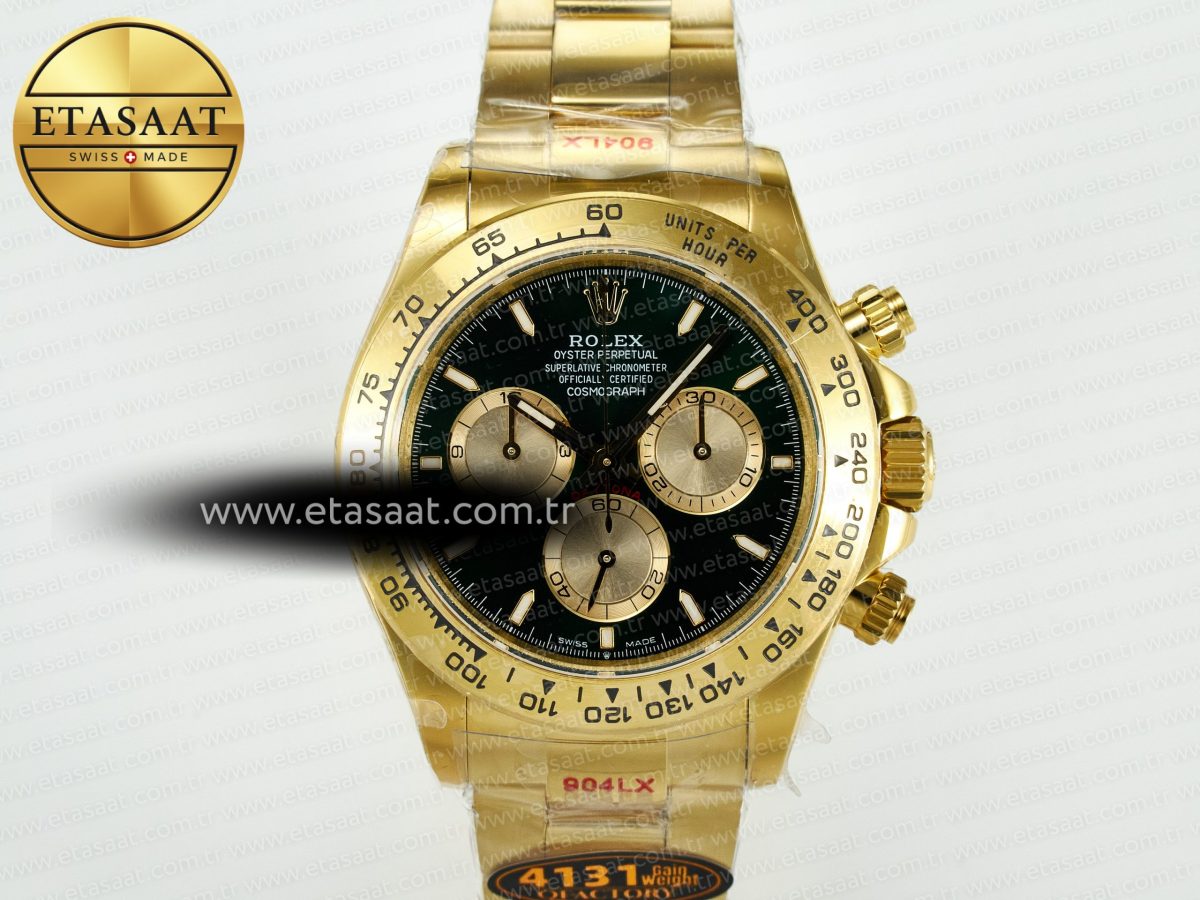 Daytona 126508 QF 1:1 Best Edition Green Dial On Oyster Bracelet SH4131 V6(Gain Weight) - Görsel 4