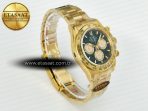 Daytona 126508 QF 1:1 Best Edition Green Dial On Oyster Bracelet SH4131 V6(Gain Weight) - Görsel 7