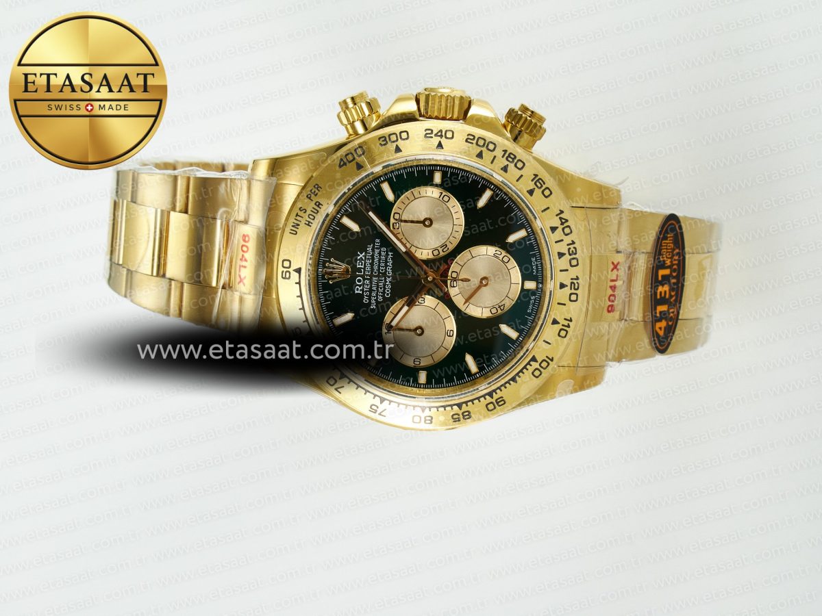 Daytona 126508 QF 1:1 Best Edition Green Dial On Oyster Bracelet SH4131 V6(Gain Weight) - Görsel 8