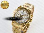 Rolex Daytona 126508 White Dial on YG SH4131