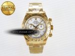 Rolex Daytona 126508 White Dial on YG SH4131 - Görsel 3