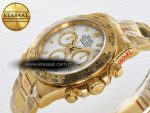 Rolex Daytona 126508 White Dial on YG SH4131 - Görsel 6