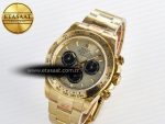 Daytona 126508 QF 1:1 Best Edition YG/Black Dial on YG Braclet SH4131 V5 (48 Hours Power Reserve) - Görsel 2