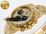 Daytona 126508 QF 1:1 Best Edition YG/Black Dial on YG Braclet SH4131 V5 (48 Hours Power Reserve) - Görsel 6