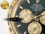 Daytona 126508 YG APSF 1:1 Best Edition Green Dial Stick Markers On 904L YG Bracelet SH4131 - Görsel 12