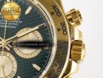 Daytona 126508 YG APSF 1:1 Best Edition Green Dial Stick Markers On 904L YG Bracelet SH4131 - Görsel 13
