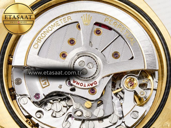 Daytona 126508 YG APSF 1:1 Best Edition Green Dial Stick Markers On 904L YG Bracelet SH4131 - Görsel 21