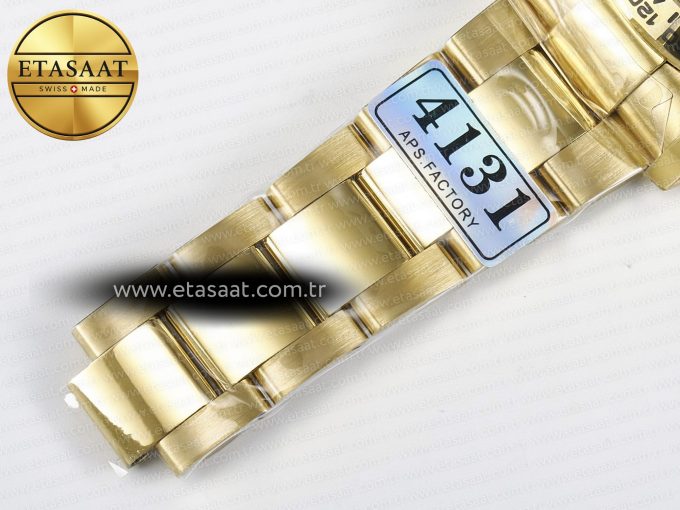 Daytona 126508 YG APSF 1:1 Best Edition Green Dial Stick Markers On 904L YG Bracelet SH4131 - Görsel 26
