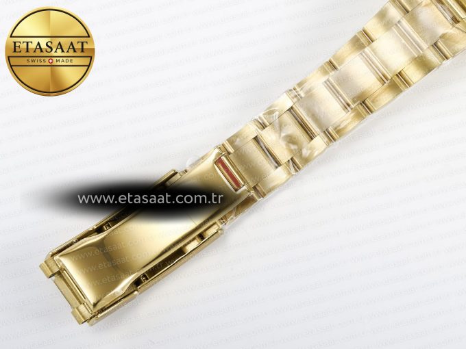 Daytona 126508 YG APSF 1:1 Best Edition Green Dial Stick Markers On 904L YG Bracelet SH4131 - Görsel 28
