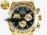 Daytona 126508 YG APSF 1:1 Best Edition Green Dial Stick Markers On 904L YG Bracelet SH4131 - Görsel 4