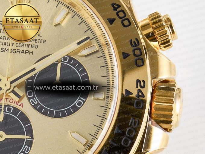 Daytona 126508 YG Clean 1:1 Best Edition YG/Black Dial on YG Bracelet Super Clone DD4131 - Görsel 11
