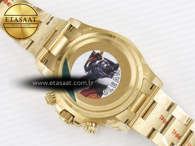 Daytona 126508 YG Clean 1:1 Best Edition YG/Black Dial on YG Bracelet Super Clone DD4131 - Görsel 18