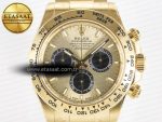 Daytona 126508 YG Clean 1:1 Best Edition YG/Black Dial on YG Bracelet Super Clone DD4131 - Görsel 4