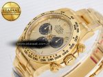 Daytona 126508 YG Clean 1:1 Best Edition YG/Black Dial on YG Bracelet Super Clone DD4131 - Görsel 6