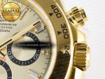 Daytona 126508 YG QF 1:1 Best Edition YG/Black Dial Crystal Markers On YG Bracelet SH4131 V6 (Gain Weight) - Görsel 11