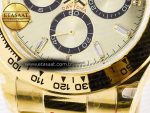Daytona 126508 YG QF 1:1 Best Edition YG/Black Dial Crystal Markers On YG Bracelet SH4131 V6 (Gain Weight) - Görsel 12