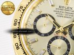 Daytona 126508 YG QF 1:1 Best Edition YG/Black Dial Crystal Markers On YG Bracelet SH4131 V6 (Gain Weight) - Görsel 13