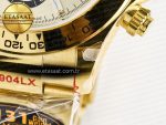 Daytona 126508 YG QF 1:1 Best Edition YG/Black Dial Crystal Markers On YG Bracelet SH4131 V6 (Gain Weight) - Görsel 14