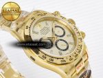 Daytona 126508 YG QF 1:1 Best Edition YG/Black Dial Crystal Markers On YG Bracelet SH4131 V6 (Gain Weight) - Görsel 7