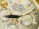 Daytona 126508 YG QF 1:1 Best Edition YG Dial Crystal Markers On YG Bracelet SH4131 V6 (Gain Weight) - Görsel 10