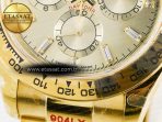 Daytona 126508 YG QF 1:1 Best Edition YG Dial Crystal Markers On YG Bracelet SH4131 V6 (Gain Weight) - Görsel 13