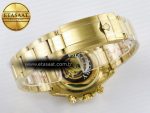 Daytona 126508 YG QF 1:1 Best Edition YG Dial Crystal Markers On YG Bracelet SH4131 V6 (Gain Weight) - Görsel 16