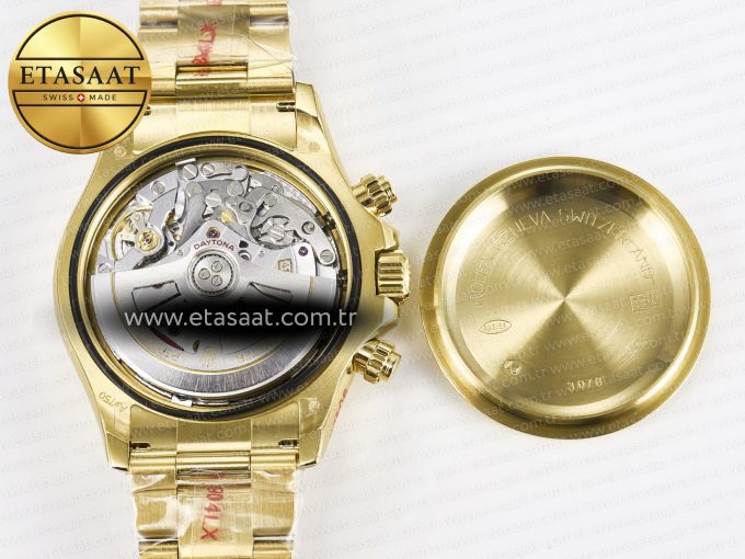 Daytona 126508 YG QF 1:1 Best Edition YG Dial Crystal Markers On YG Bracelet SH4131 V6 (Gain Weight) - Görsel 18