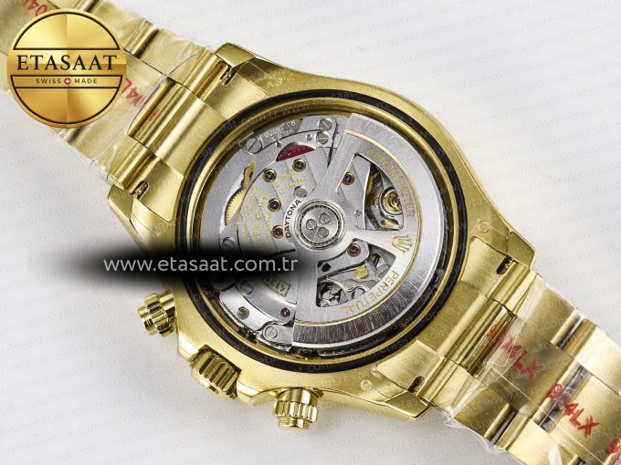 Daytona 126508 YG QF 1:1 Best Edition YG Dial Crystal Markers On YG Bracelet SH4131 V6 (Gain Weight) - Görsel 19
