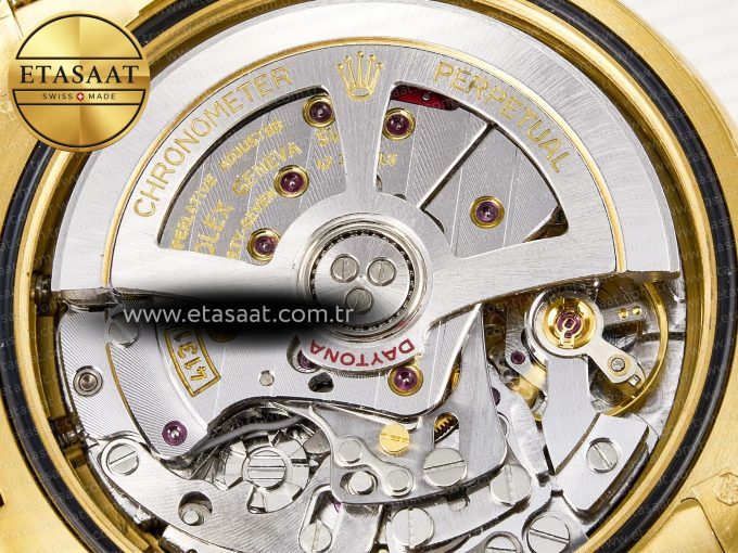 Daytona 126508 YG QF 1:1 Best Edition YG Dial Crystal Markers On YG Bracelet SH4131 V6 (Gain Weight) - Görsel 20